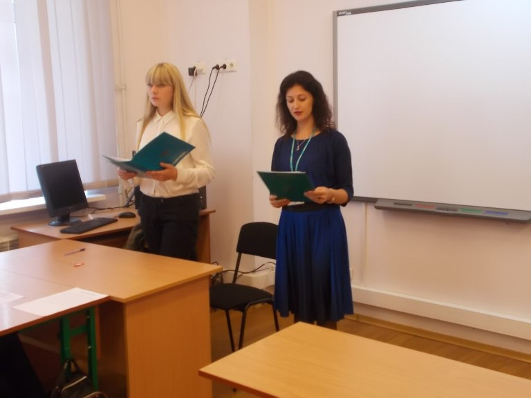 Вибори голови наукового товариства студентів