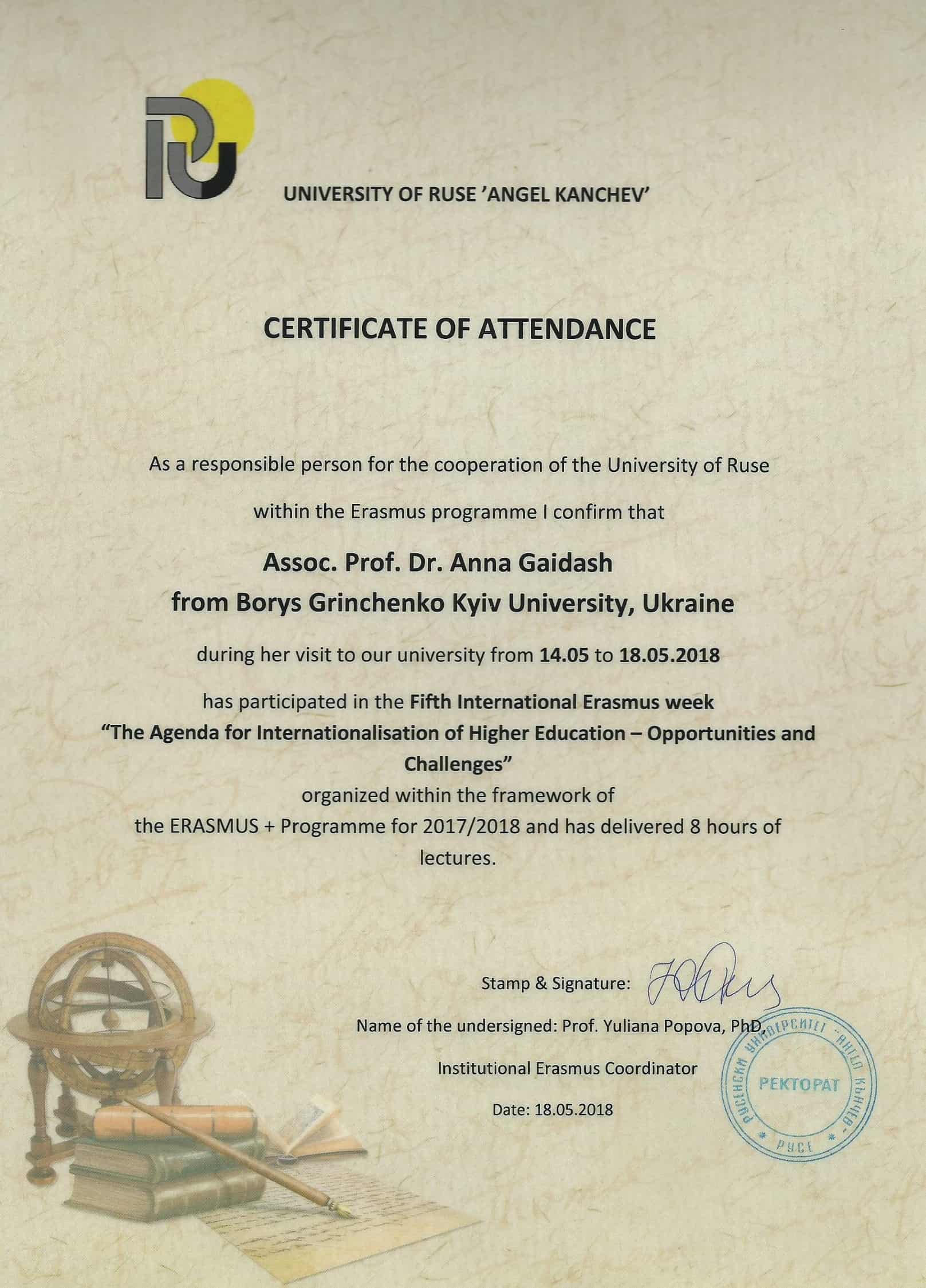 Fifth Erasmus Week Fifth Erasmus Week